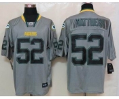 nike nfl jerseys green bay packers #52 matthews grey[Elite lights out]