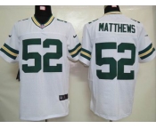 nike nfl jerseys green bay packers #52 matthews white[elite]