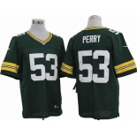 nike nfl jerseys green bay packers #53 perry green[Elite]