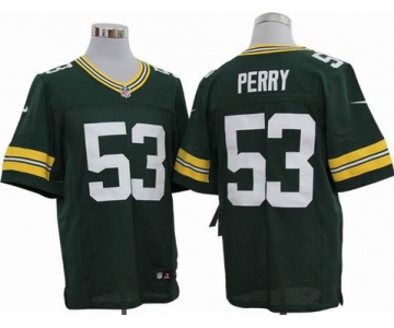 nike nfl jerseys green bay packers #53 perry green[Elite]