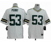 nike nfl jerseys green bay packers #53 perry white[Elite]