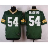 nike nfl jerseys green bay packers #54 bradford green[Elite]