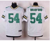 nike nfl jerseys green bay packers #54 bradford white[Elite]