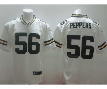 nike nfl jerseys green bay packers #56 peppers white[Elite][peppers]