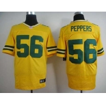 nike nfl jerseys green bay packers #56 peppers yellow[Elite][peppers]