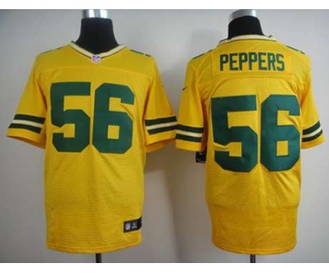 nike nfl jerseys green bay packers #56 peppers yellow[Elite][peppers]