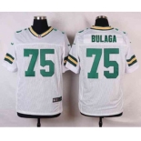 nike nfl jerseys green bay packers #75 bulaga white[Elite]