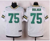 nike nfl jerseys green bay packers #75 bulaga white[Elite]