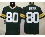 nike nfl jerseys green bay packers #80 driver green[elite]