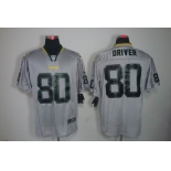 nike nfl jerseys green bay packers #80 driver grey[Elite lights out]