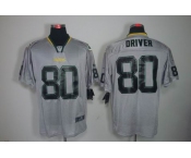 nike nfl jerseys green bay packers #80 driver grey[Elite lights out]