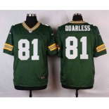 nike nfl jerseys green bay packers #81 quarless green[Elite]