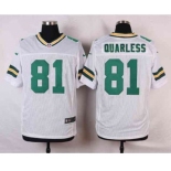 nike nfl jerseys green bay packers #81 quarless white[Elite]