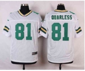 nike nfl jerseys green bay packers #81 quarless white[Elite]