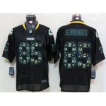 nike nfl jerseys green bay packers #85 jennings black[Elite united sideline]