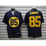 nike nfl jerseys green bay packers #85 jennings blue[Elite]