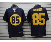 nike nfl jerseys green bay packers #85 jennings blue[Elite]