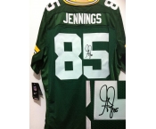 nike nfl jerseys green bay packers #85 jennings green[Elite signature]