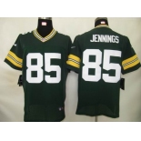 nike nfl jerseys green bay packers #85 jennings green[elite]