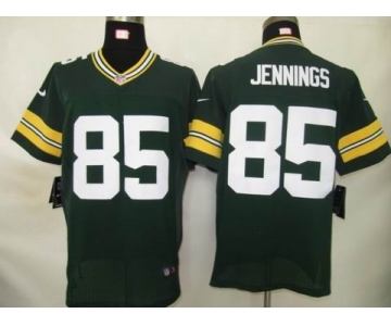 nike nfl jerseys green bay packers #85 jennings green[elite]