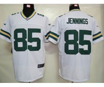 nike nfl jerseys green bay packers #85 jennings white[elite]