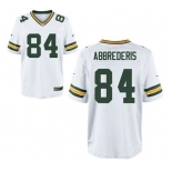 nike nfl jerseys green bay packers #87 abbrederis white[Elite][abbrederis]