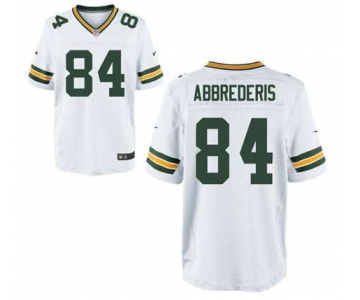 nike nfl jerseys green bay packers #87 abbrederis white[Elite][abbrederis]