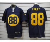 nike nfl jerseys green bay packers #88 jermichael finley blue[Elite]