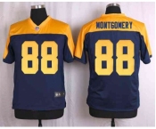 nike nfl jerseys green bay packers #88 montgomery yellow-blue[Elite][montgomery]