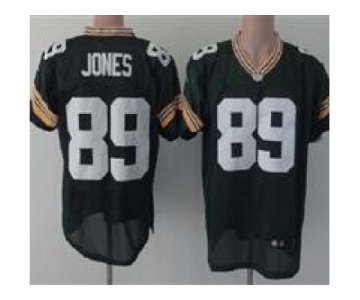 nike nfl jerseys green bay packers #89 james jones green[elite]