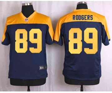 nike nfl jerseys green bay packers #89 rodgers yellow-blue[Elite][rodgers]