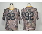 nike nfl jerseys green bay packers #92 white camo[Elite]