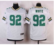 nike nfl jerseys green bay packers #92 white white[Elite]