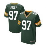 nike nfl jerseys green bay packers #97 jolly green[Elite]