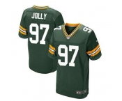 nike nfl jerseys green bay packers #97 jolly green[Elite]