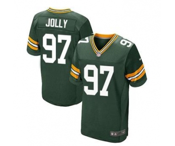 nike nfl jerseys green bay packers #97 jolly green[Elite]