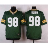 nike nfl jerseys green bay packers #98 guion green[Elite]