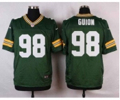 nike nfl jerseys green bay packers #98 guion green[Elite]