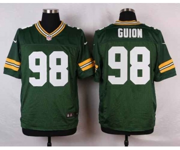 nike nfl jerseys green bay packers #98 guion green[Elite]