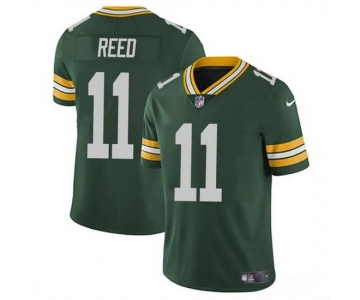 Men Green Bay Packers #11 Jayden Reed Green Vapor Untouchable Stitched Jersey