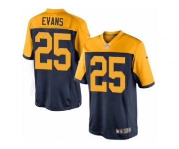 Men Nike Green Bay Packers #25 Marwin Evans Limited Navy Blue Alternate NFL Jersey