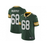 Men Nike Green Bay Packers #68 Kyle Murphy Green Team Color Vapor Untouchable Limited Player NFL Jersey