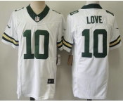 Men's Green Bay Packers #10 Jordan Love White 2023 FUSE Limited Stitched Jersey