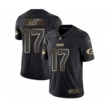 Men's Green Bay Packers #17 Davante Adams Limited Black Gold Vapor Untouchable Limited Football Jersey