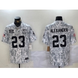 Men's Green Bay Packers #23 Jaire Alexander 2024 Arctic Camo Salute To Service Limited Stitched Football Jersey