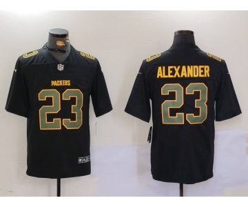 Men's Green Bay Packers #23 Jaire Alexander Limited Black Fashion Vapor Jersey