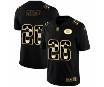 Men's Green Bay Packers #26 Darnell Savage Jr. Limited Black Jesus Faith Limited Football Jersey