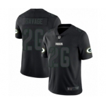 Men's Green Bay Packers #26 Darnell Savage Jr. Limited Black Rush Impact Football Jersey