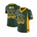 Men's Green Bay Packers #55 Za'Darius Smith Limited Green Rush Drift Fashion Football Jersey