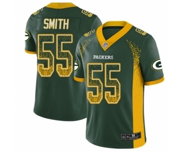 Men's Green Bay Packers #55 Za'Darius Smith Limited Green Rush Drift Fashion Football Jersey